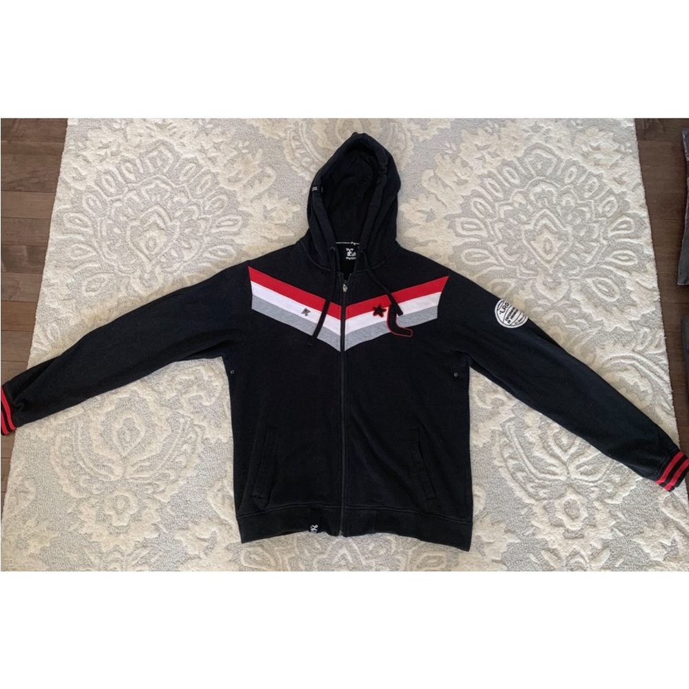 Black and Red Men's Hoodie
